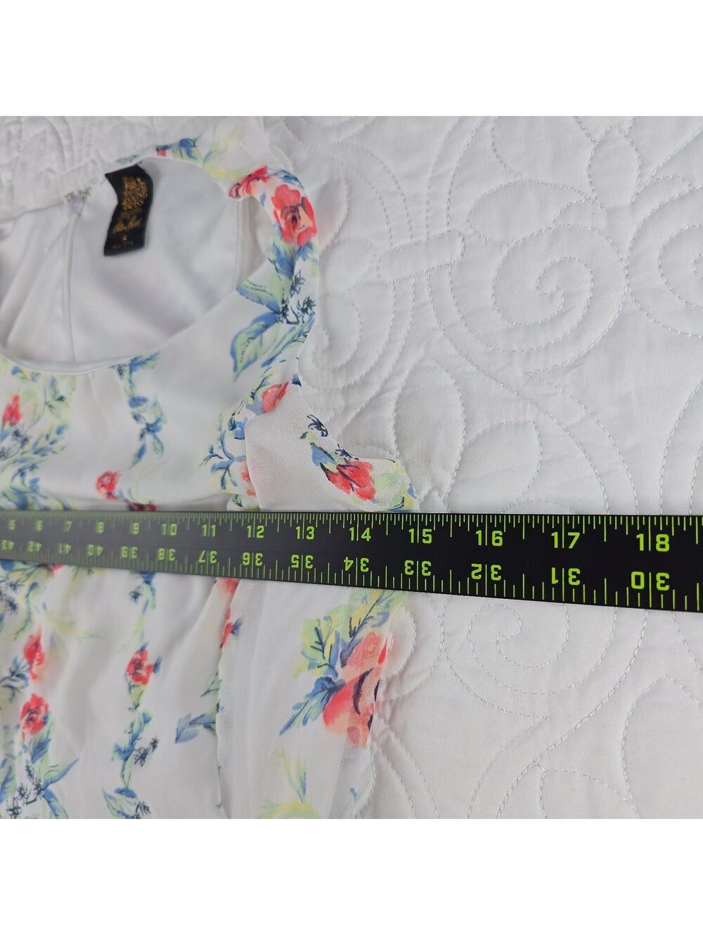 Disney Alice Through the Looking Glass Floral Dress Women's Small - Picture 7 of 9
